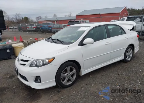 2012 Toyota Corolla S from USA, damaged, VIN 2T1BU4EE4CC786890